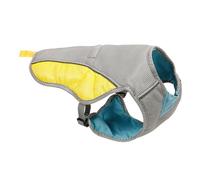 BESTonZON Summer Breathable Dog Cooling Vest with Reflective Strips Natural Cotton Evaporative Cooling Open Back Design for Safe Walks Sports and Outdoor Activities S