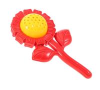 BESTonZON Sunflower Hand Rattle Educational for Boy Girl Jingle Bell Instrument with Cognitive Motor Development Sound Early Learning Musical Bell for Indoor Play