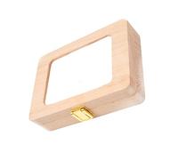 BESTonZON Teeth Storage Box Wooden Tooth Holder Keepsake Box for Boys and Girls Fairy Tradition