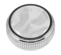 BESTonZON Tenor Horn Valve Finger Button Cap Replacement Part Made of Copper Nickel Plating, White Colour, Designed for Replacing Old or Missing Buttons to Enhance Playing Smoothness