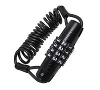 BESTonZON Theft Bike Cable Lock with Password Combination Portable Wire Lock for Motorcycles Scooters Mountain Bikes Compact Keyless Security for All Standard Cycles