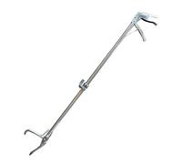 BESTonZON Thickened Anti-Slip Stainless Steel Crab Tong Multi-Function EEL Clamp Lock Extended Sea Catch Tool for Outdoor Seafood Catching