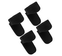 BESTonZON Thumb Silicone Relieve Sore Thumbs and Clarinet 4pcs Black Rest Pads Cushion Set Convenient for Playing while Standing or Walking, Graduation Gifts for Clarinet Finger Rest