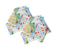 BESTonZON Toddler Potty Training Stickers Chart Practical Reward Stickers for Boys and Girls Encourages Independent Toilet Use Cartoon Pattern Design for Potty Training Habit Development