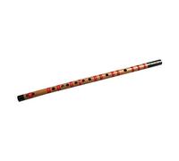 BESTonZON Traditional Chinese Wooden Bamboo Flute Wood Flute Student Instrument Key of C Lightweight and Portable for Boys and Girls Adults Music Learning Practice