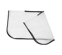 BESTonZON Transparent Handbag Poncho Rain Cover EVA Dust Bag Protector with Black Trim Stylish Tote and Purse Raincoat for Outdoor Use Reusable Clear Tote for Travel and Daily