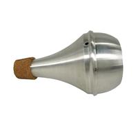 BESTonZON Trumpet Accessory Boys and Girls Trumpet Mute Aluminum and Cork Easy to Install and Quiet Practice