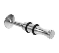 BESTonZON Trumpet Mouthpiece Practice Trainer Silver Metal Musical Instrument Accessory for Beginner Trumpet Players and Brass Instrument Training