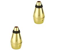 BESTonZON Trumpet Mute 2pcs Water Proof Speaker Mute Cornet Trumpet Accessories Bugle Trumpets Small