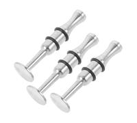 BESTonZON Trumpet Practice Trainer 3pcs Metal Sax Embouchure Trainer for Improved Tone Control Embouchure