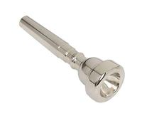 BESTonZON Trumpet Replacement Trumpet Silver Polished Instrument Mouthpiece Accessory for Music Practice