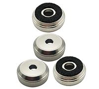 BESTonZON Trumpet Valve Caps Set with Decorative Piston Covers, Musical Instrument Repair Accessories, Bottom and Upper Caps for Trumpet Maintenance, 4 Pieces Small Size