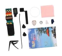 BESTonZON Ukulele Accessory Set Capo Picks and Strap for Easy Playing Lightweight and Durable Tools for Beginners and Pros Ukulele Enthusiasts
