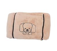 BESTonZON Ultra Absorbent Coral Fleece Dog Towel with Hand Pockets Quick Dry Pet Bath Blanket for Sensitive Skin Indoor Outdoor Use Soft Puppy Bathing Supplies