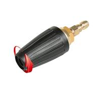 BESTonZON Ultra High Pressure Water Sprayer Nozzle Turbine Rotation Ceramic Core Water Sprayer Head for Car Cleaning Garden Floor Washing with Screw Thread Connection