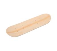 BESTonZON Unfinished Wooden Skateboard Decks for Kids with Pre-punched Holes and Blank Surface for Painting, Skateboarding Gifts for DIY Creativity and Hand-painted Crafts in Beige Wood
