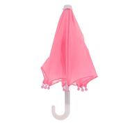 BESTonZON Unique Mini Doll Umbrella Miniature Scene Model Doll House Rain Umbrella Accessory