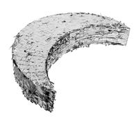 BESTonZON Unique Moon Shape Pinata Party Pinata Decoration Hanging Candy Container Boys and Girls Party Decorations