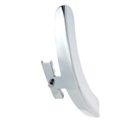 BESTonZON Universal Banjo Protective Armrest Plate Silver Smooth Finish Zinc Alloy for Beginners and Musicians Sturdy Banjo Supply