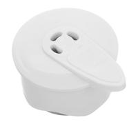 BESTonZON Universal Pressure Cooker Valve Replacement with Steam Valve Design Plastic and Stainless Steel Material White Sleek Style for Safe Pressure Release