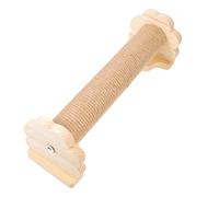 BESTonZON Vertical Cat Scratching Post Cat Scratcher for Indoor Use Natural Rope Furniture and Healthy Maintenance