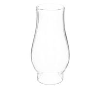 BESTonZON Vintage-Style Replacement Glass for Oil Lamp Chimney with Damage-Resistant Glass Material and Flame Protecting Feature, for Decorative Purposes and Outdoor Use by Home Decor
