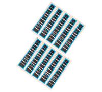 BESTonZON Violin Note for Fretboard 10pcs Stickers Scale 1/8 Blue Decals Easy to Tear Paper Stickers Abrasion Resistance and Beginners Students
