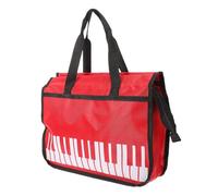 BESTonZON Violin Sheet Music Bag Music Score Holder Piano Keyboard Design for Musicians The Go for Rehearsals and
