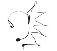 BESTonZON Voice Amplifier Microphone Headset with Advanced Microphone Technology, Compact Headworn Style for Teachers and Tour Guides, Black Plastic and Iron Material for Public Speaking