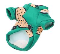 BESTonZON Warm Dog Clothes Pineapple Print Cute Outfit for Dogs and Cats Comfortable Thick Cozy for Cold Weather Easy to Clean Xs