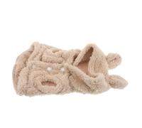BESTonZON Warm Lightweight Rabbit Ears Pet Hoodie for Small Dogs and Cats Winter Puppy Outfit with Adorable Bunny Ear Hood Portable Clothes for Indoor and Outdoor Use