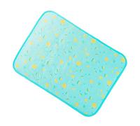 BESTonZON Washable Pet Cooling Mat Ice Silk Summer Sleeping Pad Breathable Lightweight Cooling Blanket for Dogs Cats Indoor Outdoor Travel