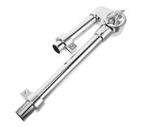 BESTonZON Water Pipe Tom Drum Bracket Single Arm Stand for Secure Mounting Easy Installation Professional Drummers Home Stage Use Zinc Alloy