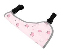 BESTonZON Waterproof Dog Belly Protector for Female Dogs in Pink Xs, Breathable Polyester Chest Apron to Keep Warm and Clean during Autumn Jogging