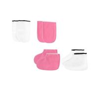 BESTonZON Wax Bath Foot Covers and Hand SPA Gloves 2 Sets Foot Mask for Barnacle Wax Therapy and Paraffin Wax Warmer Protection in Spa