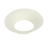 BESTonZON White Plastic Guitar Sound Hole Enhancer with Timbre Intensification and Easy Installation Instrument Amplifier Accessory for 40-41 Inch Acoustic Guitars in Bedroom Or Studio
