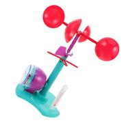 BESTonZON Wind Vane Kit Educational Stem for DIY Weather Vane Model with Wind Direction Indicator and Anemometer Science Experiment Tool for Early Learning and Family Science Fun