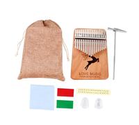 BESTonZON Wood Thumb Piano Key Kalimba Finger Piano Musical Instrument for Beginners Creative Boys and Girls Adult Beginner Practice at Home Classroom