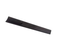 BESTonZON Wood Violin Fingerboard Violin Finger Guide Ebony Violin Parts Baroque Violin Fingerboard Car Bonnet Blue Stripes Violin Fretboard Replacement Parts Violin Accessories Bamboo Black