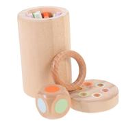 BESTonZON Wooden Balancing Sticks for Early Development Activity Safe Natural Material Sensory Processing and Social Skills Training Educational Game