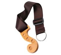 BESTonZON Wooden Cello End-pin Stopper Non-slip Pad with Musical Note Shape and Four Positioning Holes for Bass and Cello Players Providing Good Resistance and Sturdy Anti-slip Support