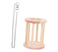 BESTonZON Wooden Grass Rack for Indoor Rabbits Hay Feeder Rabbit Hutch Accessory Small Animal Feeder