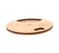 BESTonZON Wooden Guitar Chord Chart and Scale Wheel Circle of Fifths Tool for Learning Melody Progressions Beginner Practice Chord Trainer