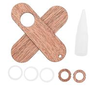 BESTonZON Wooden Kazoo Professional Musical Instrument for Adults Cazoo Diy Assembly Music Instrument