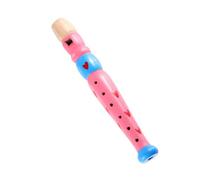 BESTonZON Wooden Orff Flute for Music Instrument for Boys and Accurate Tone Educational Clarinet Flute for Early Music Learning and Play