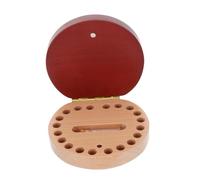 BESTonZON Wooden Retainer Case for Boys and Girls Keepsake Organizer Tooth Fairy Tweezers Essentials