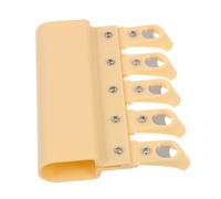 BESTonZON Yellow Staff Drawing Tool for Blackboard Music Staff Scribe for Teachers and Students Portable Indenting Tool for Music Education Resistant to Fall