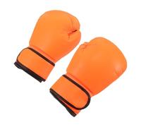 BESTonZON Youth Boxing Gloves Orange Foam Padding for Karate Taekwondo Sparring Training Protective Fighting Gloves for Beginners to Advanced Martial Arts