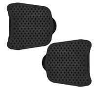 Bestookits 2PCS Clipless Pedal to Convert Flat Pedals Universal Platform Pedal Adapters Compatible with Look KEO System Pedals for Road Bike (Black)