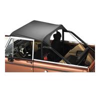 Bestop 5254001 Black Traditional Bikini Top for 1964-1984 Toyota Land Cruiser